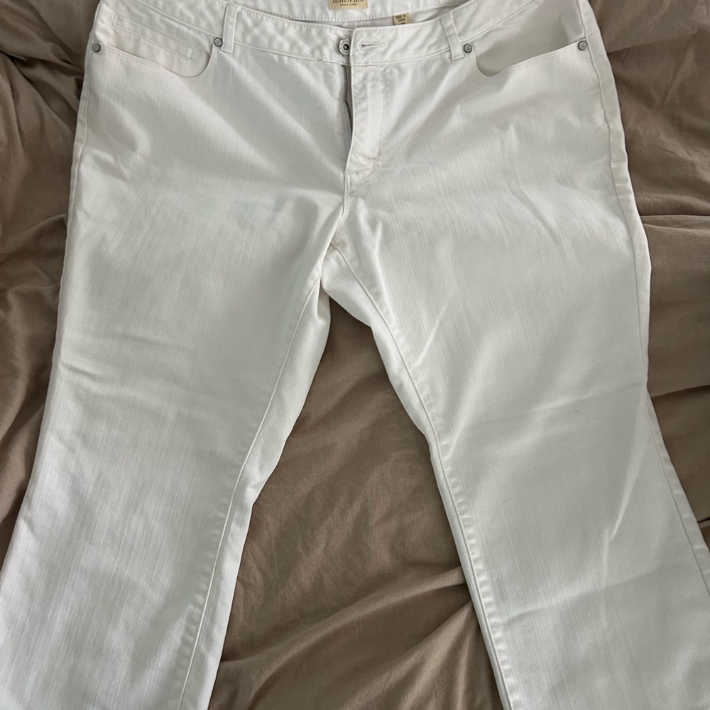 Coldwater Creek Women's Ankle & Cropped Jeans - White